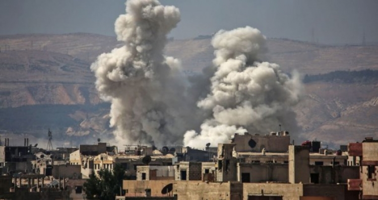 SANA&#039;dan &quot;İsrail Uçakları Şam&#039;ın bazı dış mahalleri ile Humus&#039;taki askeri hedefleri bombaladı&quot; iddiası