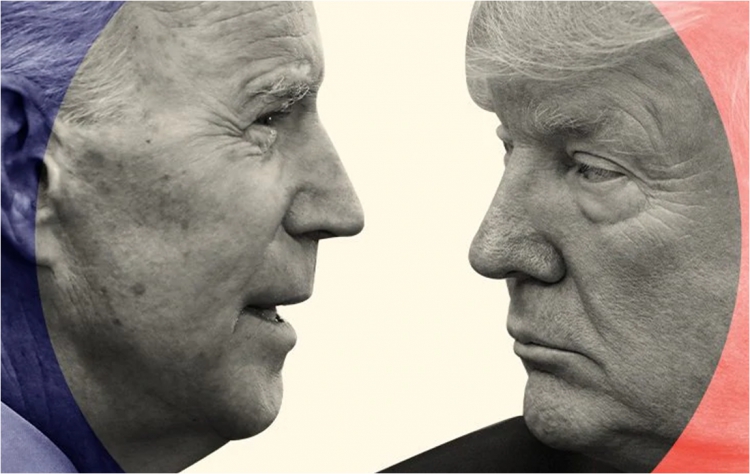 Donald Trump ve Joe Biden katıldıkları canlı yayınlarda birbirlerini eleştirdiler